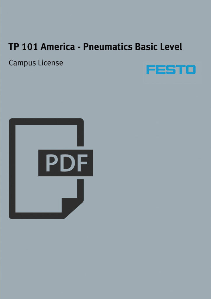 Licença de Campus, Pneumática, Nível Básico, TP 101 América