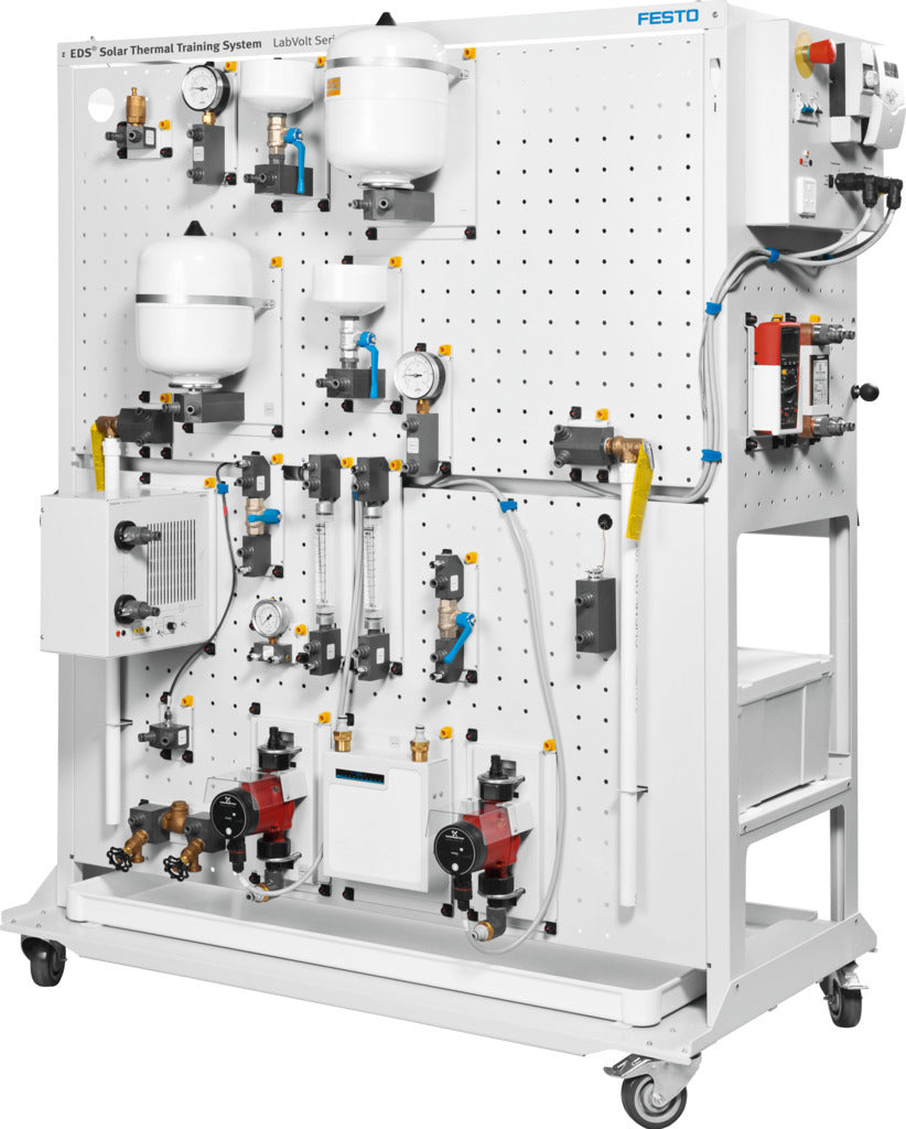 Sistema de aprendizagem de energia solar térmica LabVolt Series 46121