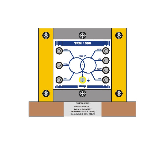 Transformador Didático Monofásico