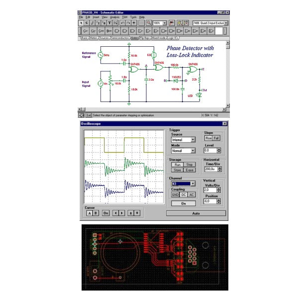 Software De Simulação - Projeção Eletrónica Tina Educational - 1 Licença