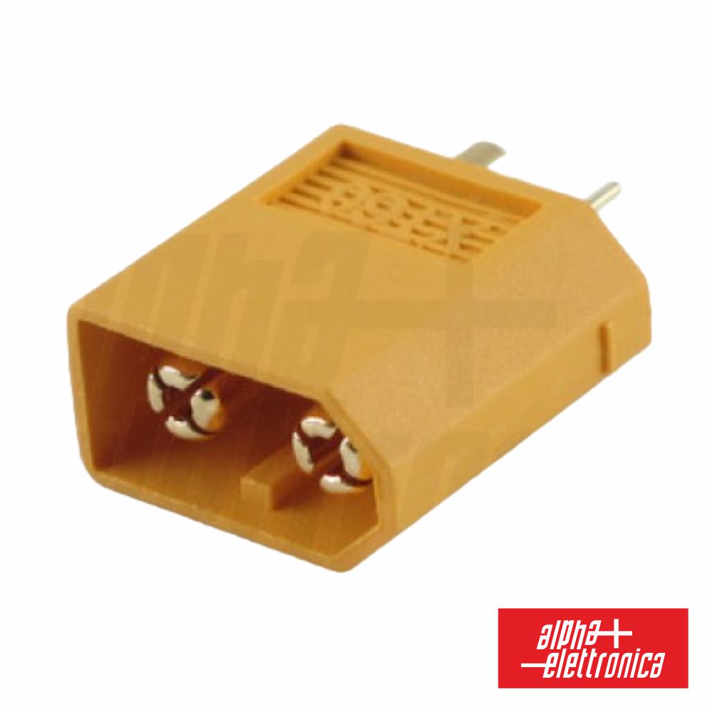 Conector Xt60 Macho P/ Bateria Alpha