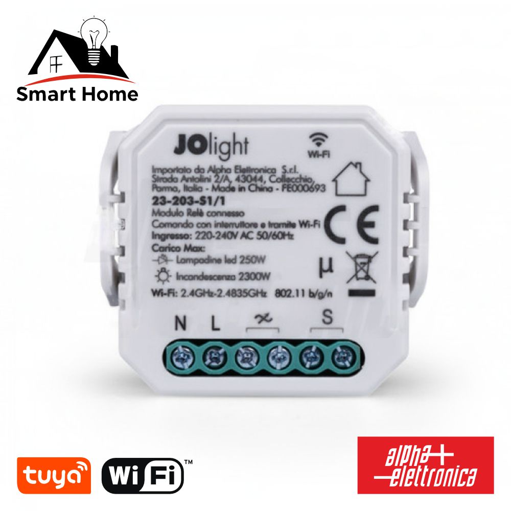 Módulo Automação Interruptor Wifi 1 Canal Tuya Alpha