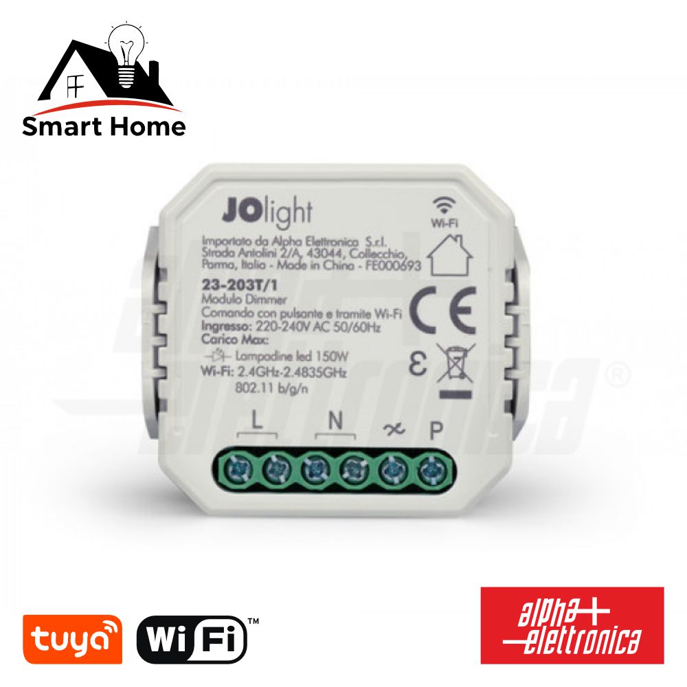 Módulo Automação Interruptor Dimável Wifi 1 Canal Tuya Alpha