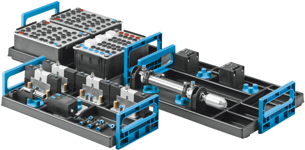 Pneumática, Nível Básico para o âmbito do curso Eletropneumática, Nível Básico