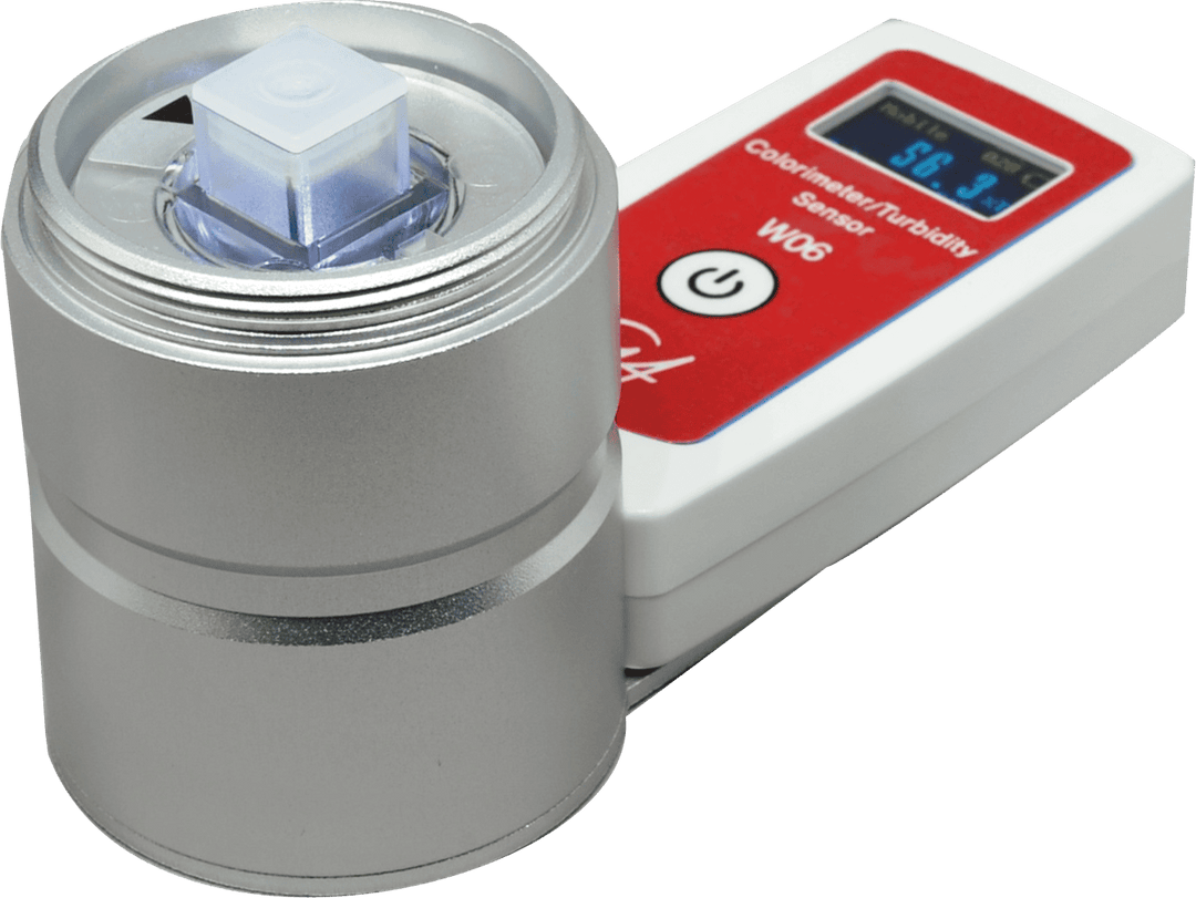 Colorímetro e sensor de turbidez sem fios CMA, referência W06