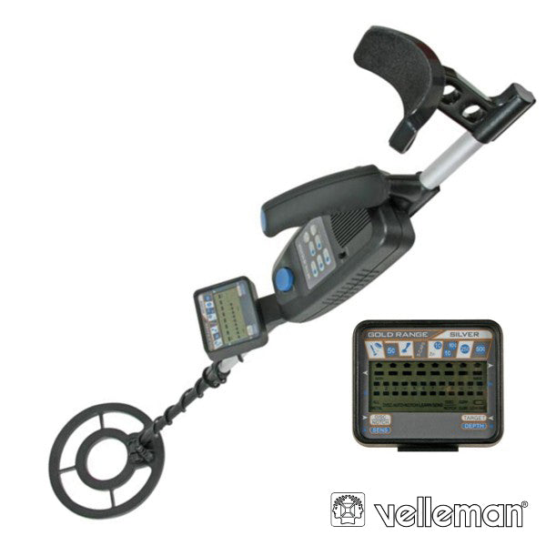 Detector De Metais  Visor Lcd Velleman