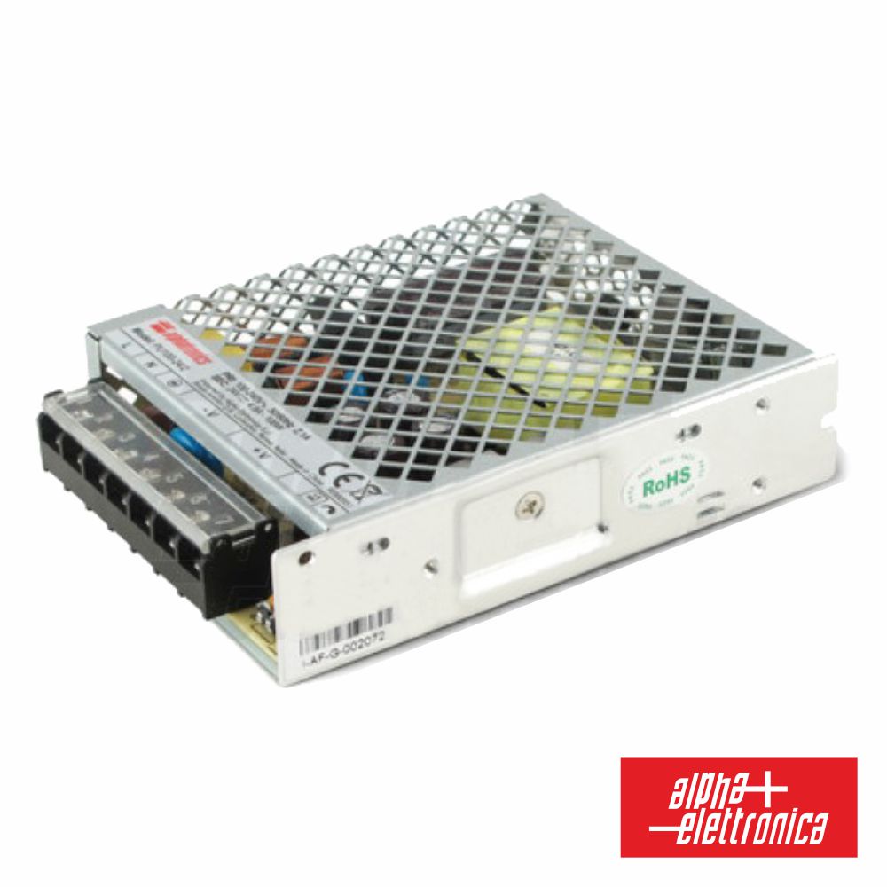 Fonte De Alimentação Industrial 12V 150W 12.5A Alpha