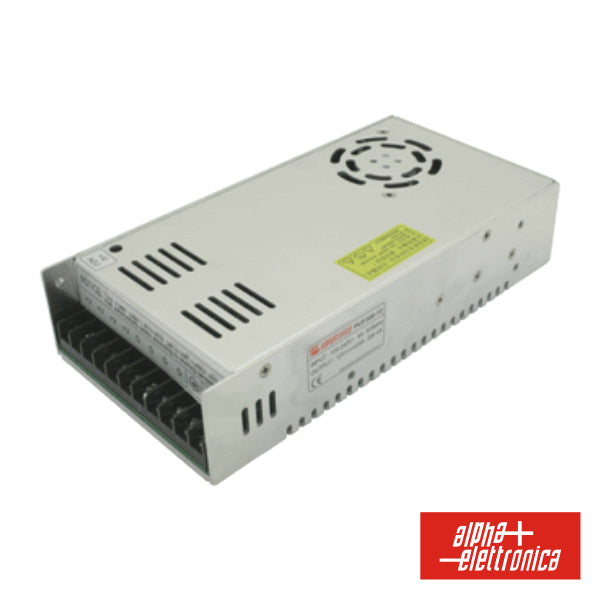 Fonte De Alimentação Industrial 12V 300W 24A C/ Pfc Alpha