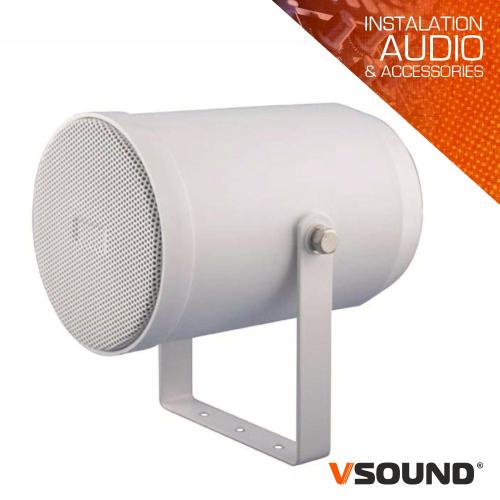 Altifalante Projetor Som PA 100V 6.5" 20W Branco VSOUND