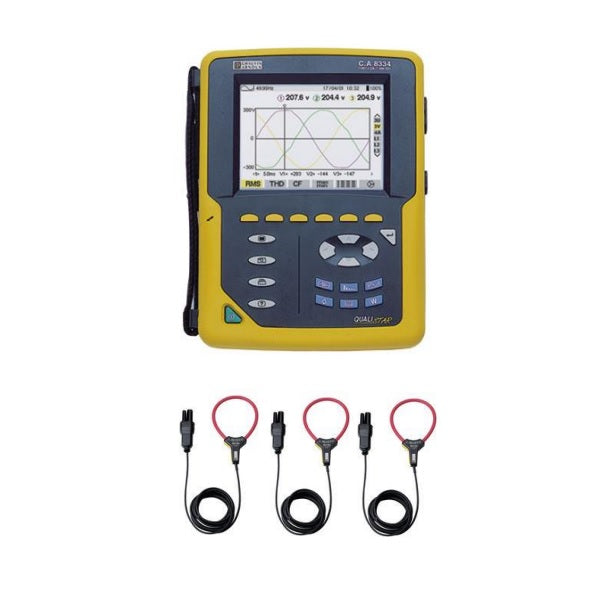 Analisador De Redes De Potência E Energia - NOVEDUC Equipamento Laboratório e Formação Profissional