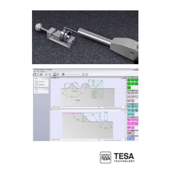 Kit De Perfilometria Para Rugosímetro - NOVEDUC Equipamento Laboratório e Formação Profissional