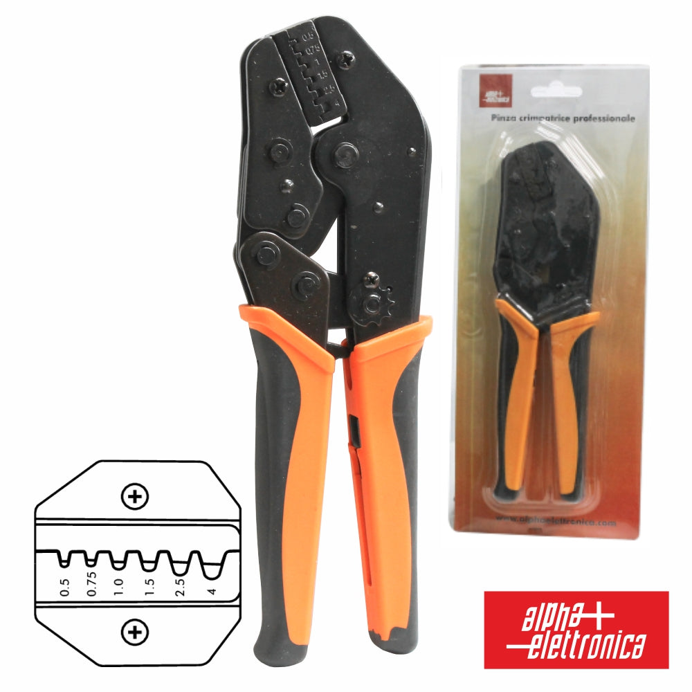 Alicate De Cravar Terminais 220Mm - NOVEDUC Equipamento Laboratório e Formação Profissional