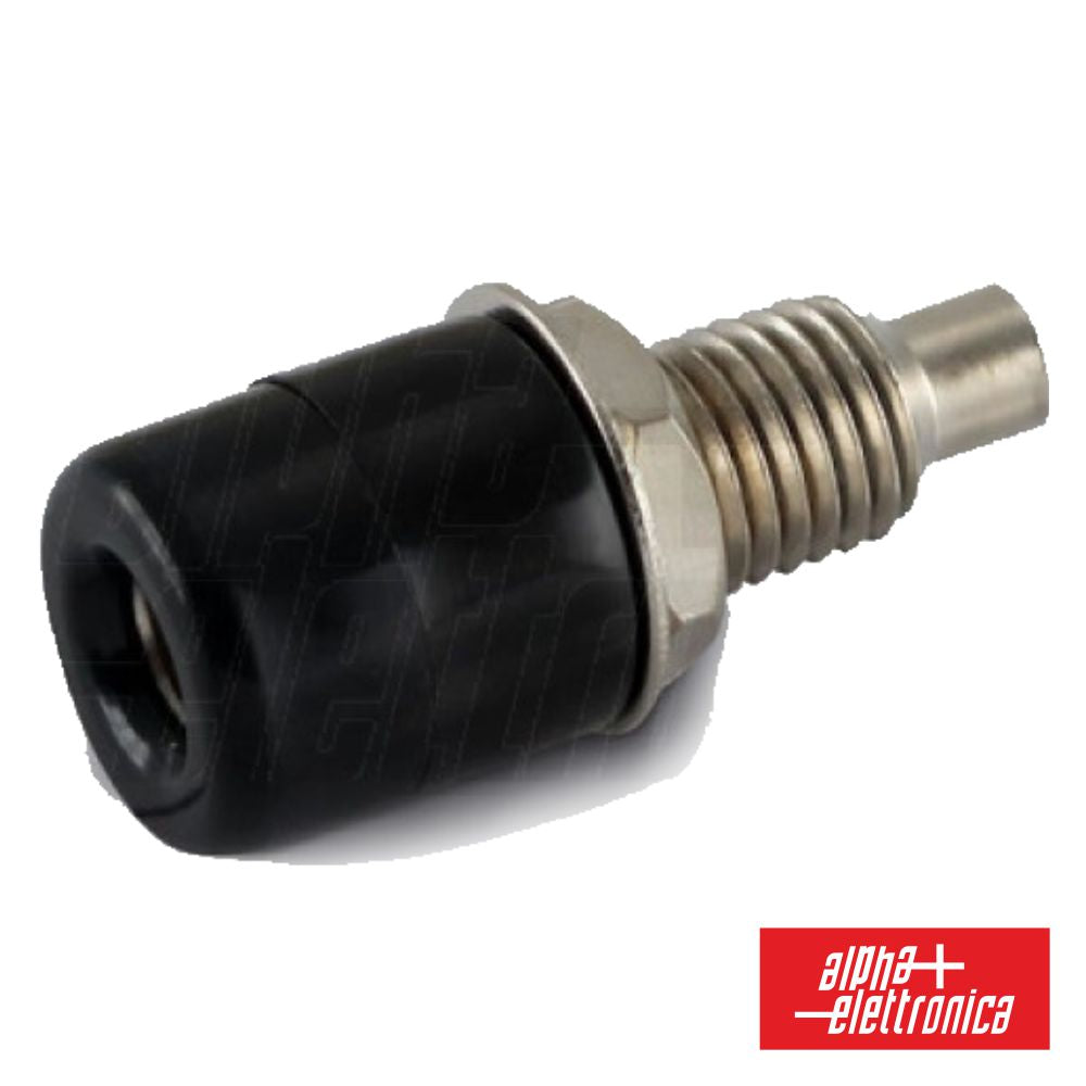 Borne Terminal 4Mm Preto - NOVEDUC Equipamento Laboratório e Formação Profissional