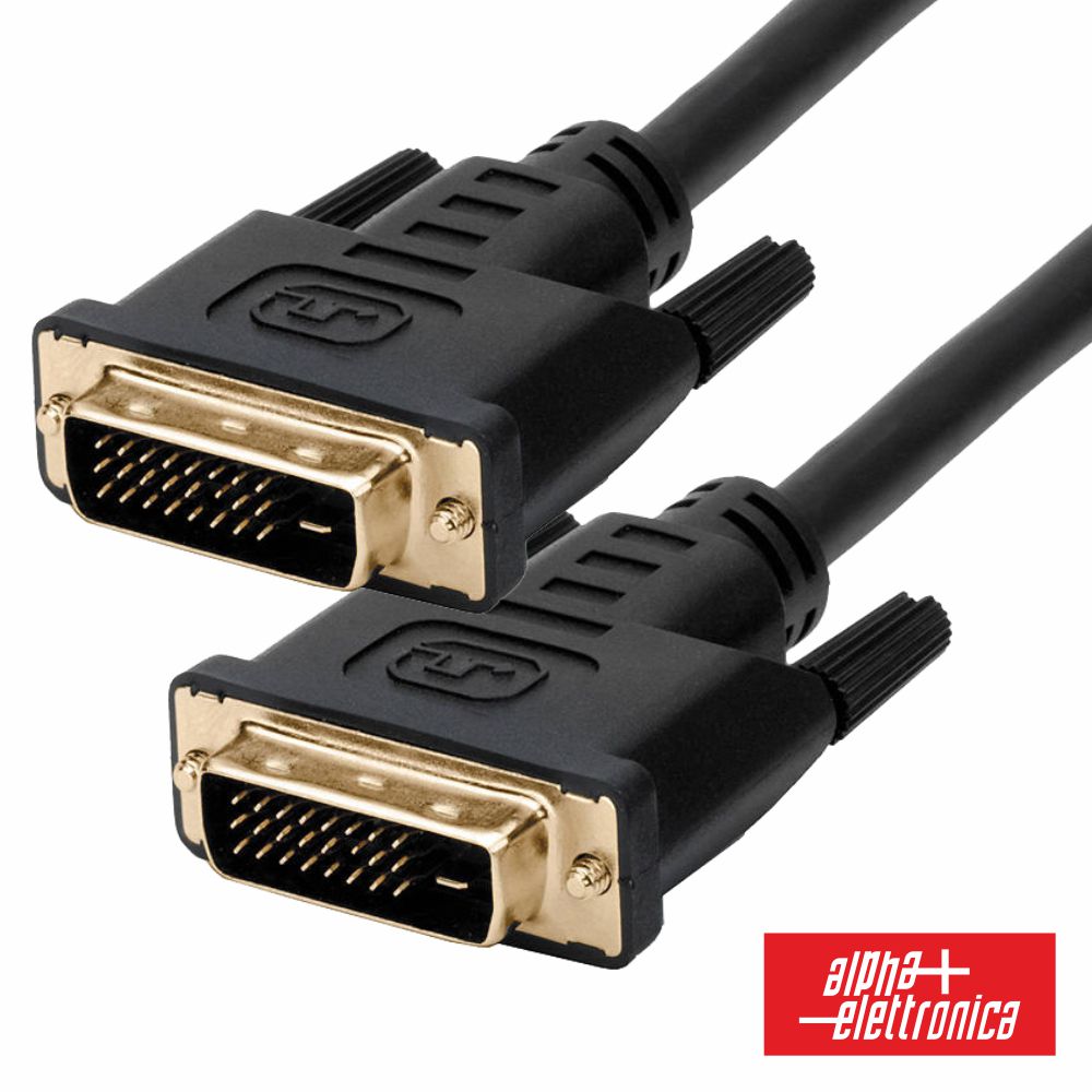 Cabo Dvi-D Dual Link Macho / Dvi-D Dual Link Macho 1.8M - NOVEDUC Equipamento Laboratório e Formação Profissional