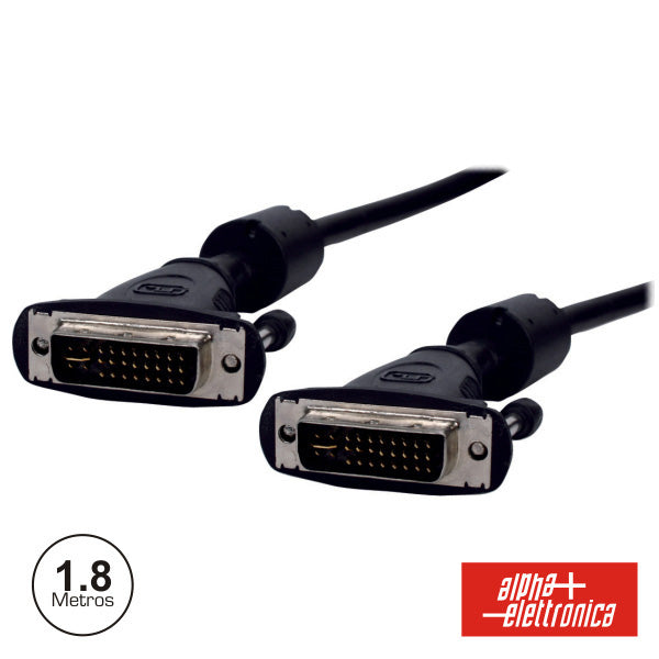 Cabo Dvi-I M Dual Link / Dvi-I M Dual Link 1.8M - NOVEDUC Equipamento Laboratório e Formação Profissional