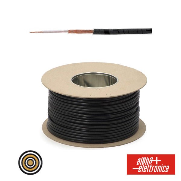 Cabo Eletronica 1 Condutor + Malha 1X0.22 °3.20 Preto - NOVEDUC Equipamento Laboratório e Formação Profissional022WTR112