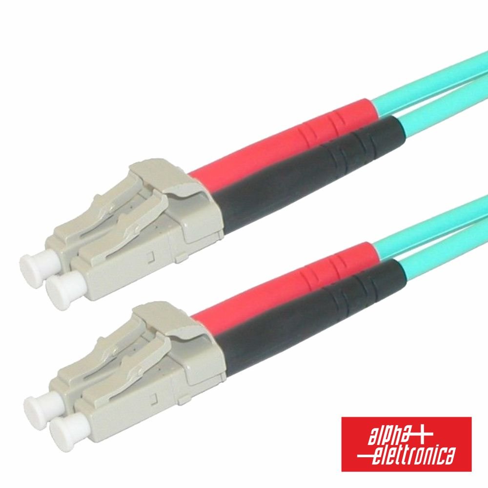 Cabo Fibra Óptica Multimodo Om3 3Mm Lc/Upc - Lc/Upc 2M Alpha - NOVEDUC Equipamento Laboratório e Formação Profissional02295 - 920/002