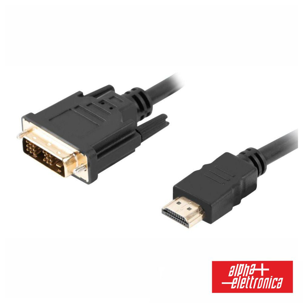 Cabo Hdmi Macho / Dvi-D Dual Link Macho 3M - NOVEDUC Equipamento Laboratório e Formação Profissional