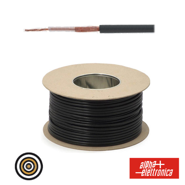 Cabo Microfone 1 Condutor + Malha 0.38Mm Ø3.7Mm Preto - NOVEDUC Equipamento Laboratório e Formação Profissional