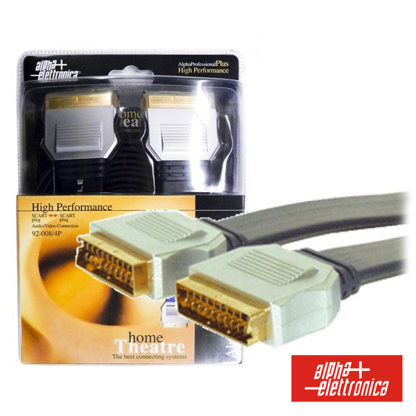 Cabo Profissional Scart Macho / Scart Macho 1.5M Blister - NOVEDUC Equipamento Laboratório e Formação Profissional