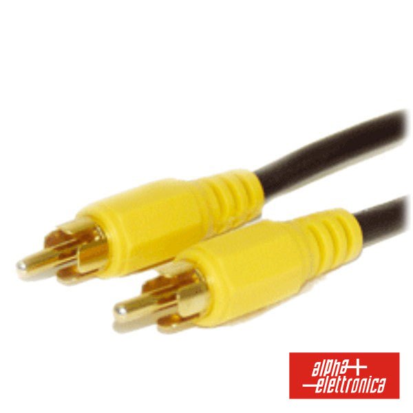 Cabo Rca Vídeo Macho / Rca Vídeo Macho Dourado 10M - NOVEDUC Equipamento Laboratório e Formação Profissional02284 - 050/10A