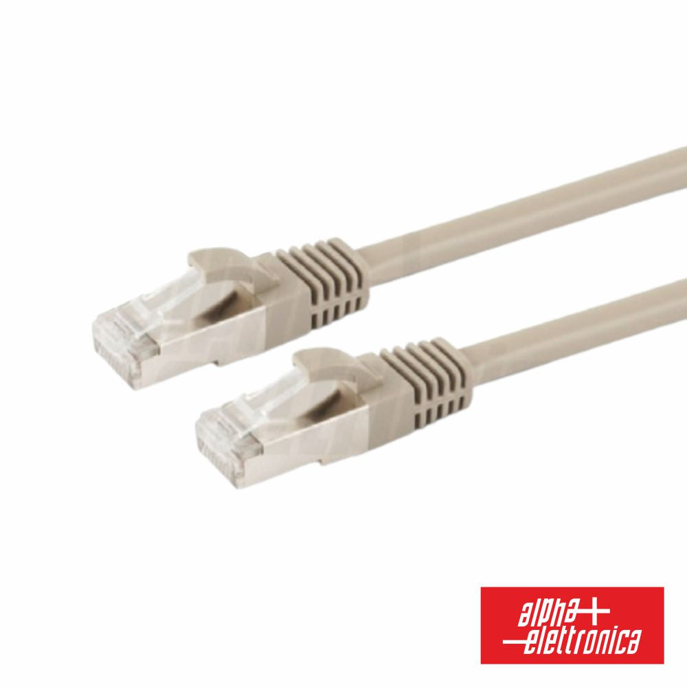 Cabo S/Ftp Cat7 2M Lszh Cinza Alpha - NOVEDUC Equipamento Laboratório e Formação Profissional
