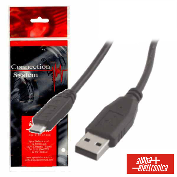 Cabo Usb-A 2.0 Macho / Micro Usb-B Macho 1.8M - NOVEDUC Equipamento Laboratório e Formação Profissional