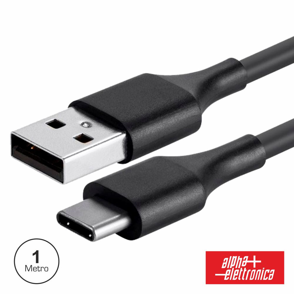 Cabo Usb-C 2.0 Macho / Usb-A Macho 1M - NOVEDUC Equipamento Laboratório e Formação Profissional