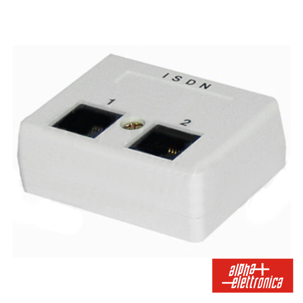 Caixa Extensora 2 Rj45 - NOVEDUC Equipamento Laboratório e Formação Profissional