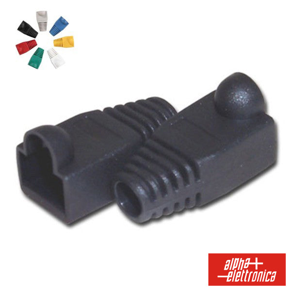 Capa Protectora P/ Conector Rj45 Preto - NOVEDUC Equipamento Laboratório e Formação Profissional