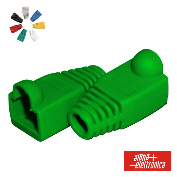 Capa Protectora P/ Conector Rj45 Verde - NOVEDUC Equipamento Laboratório e Formação Profissional