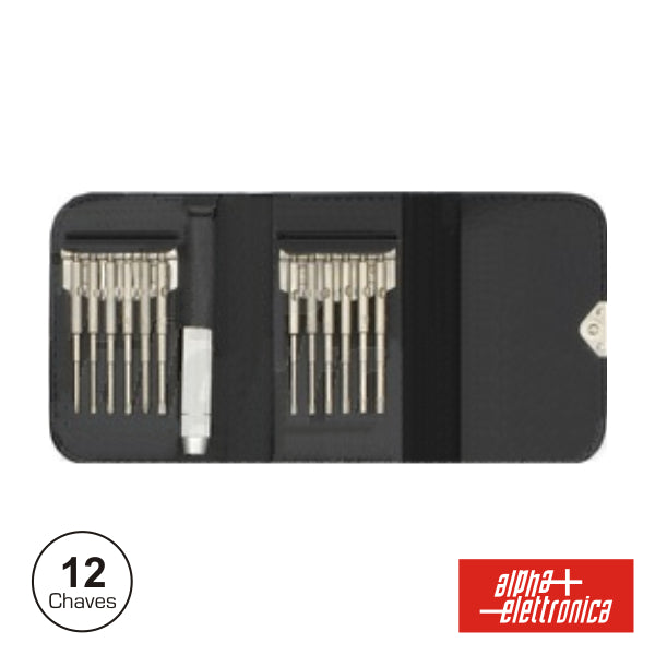 Conjunto De 12 Chaves Mini - NOVEDUC Equipamento Laboratório e Formação Profissional