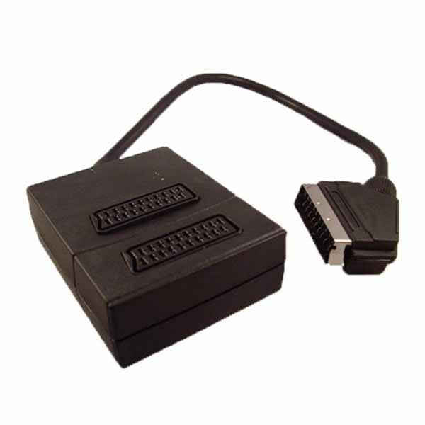 Distribuidor Scart Macho / 2Scart Fêmea - NOVEDUC Equipamento Laboratório e Formação Profissional