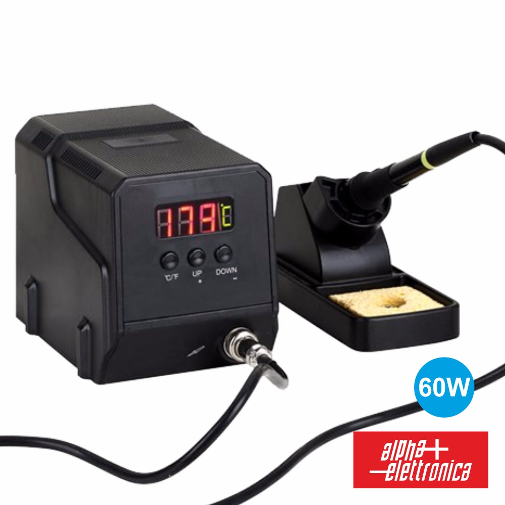 Estação De Soldar 60W Digital - NOVEDUC Equipamento Laboratório e Formação Profissional