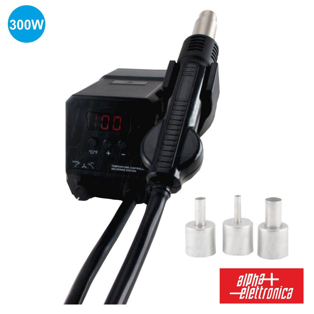 Estação De Soldar E Dessoldar Smd Ar Quente 300W - NOVEDUC Equipamento Laboratório e Formação Profissional