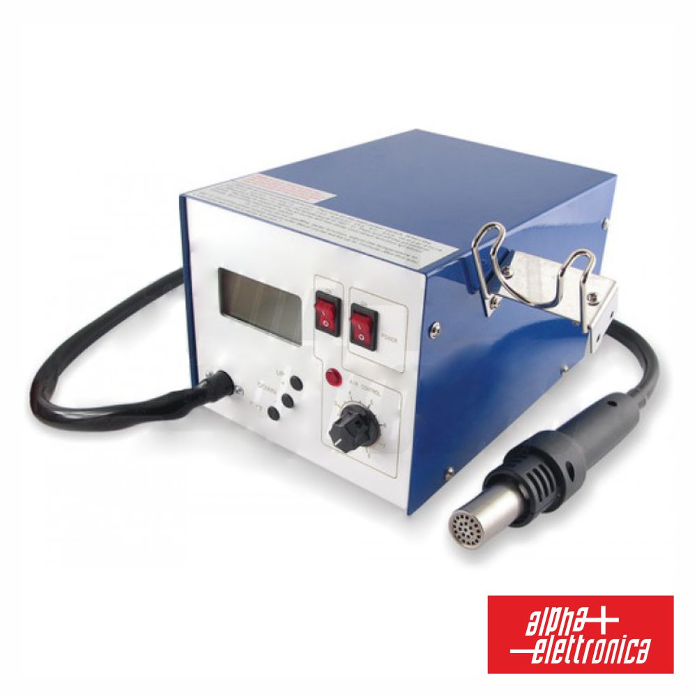 Estação De Soldar E Dessoldar Smd Ar Quente 320W Alpha - NOVEDUC Equipamento Laboratório e Formação Profissional