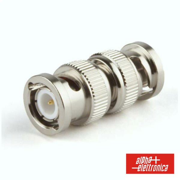 Ficha Adaptadora Bnc Macho / Macho Niquelada - NOVEDUC Equipamento Laboratório e Formação Profissional02282 - 012