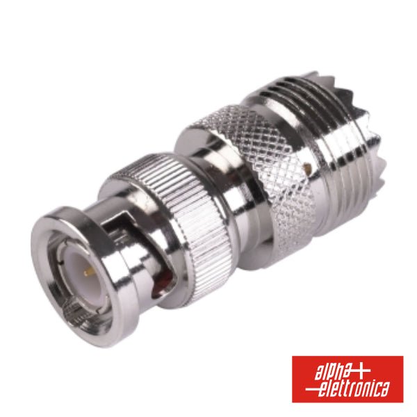 Ficha Adaptadora Bnc Macho / Uhf Fêmea - NOVEDUC Equipamento Laboratório e Formação Profissional02288 - 530