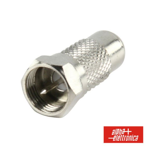 Ficha Adaptadora F Macho / Rca Fêmea - NOVEDUC Equipamento Laboratório e Formação Profissional