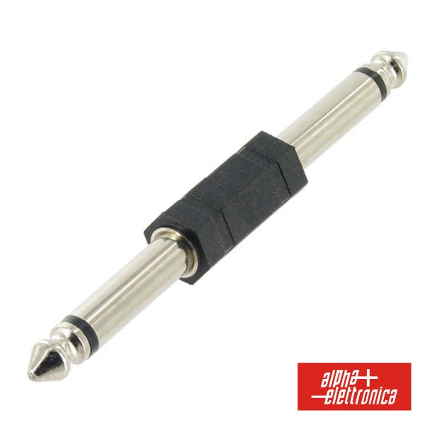 Ficha Adaptadora Jack 6.35Mm Macho Mono / Jack 6.35 Macho Mo - NOVEDUC Equipamento Laboratório e Formação Profissional02270 - 326