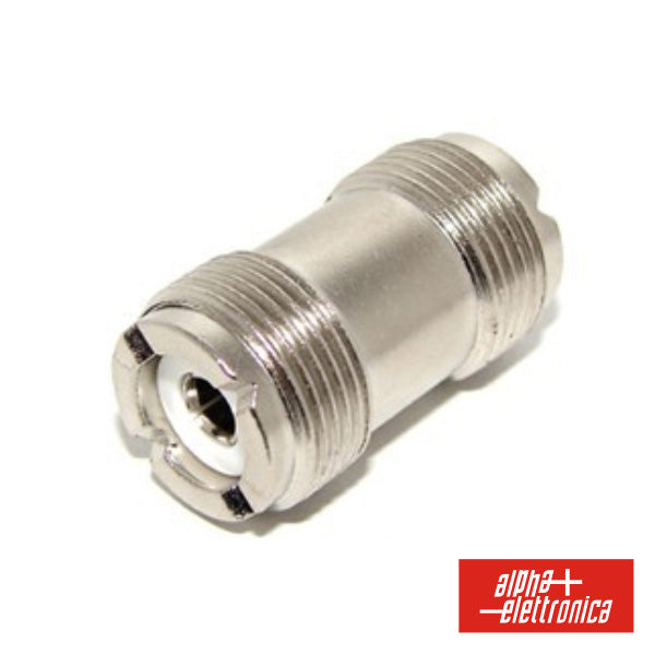 Ficha Adaptadora Uhf Fêmea / Uhf Fêmea - NOVEDUC Equipamento Laboratório e Formação Profissional