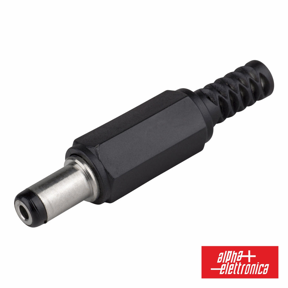 Ficha Alimentação Dc Fêmea 2.1X5.5Mm C/ 9.5Mm - NOVEDUC Equipamento Laboratório e Formação Profissional