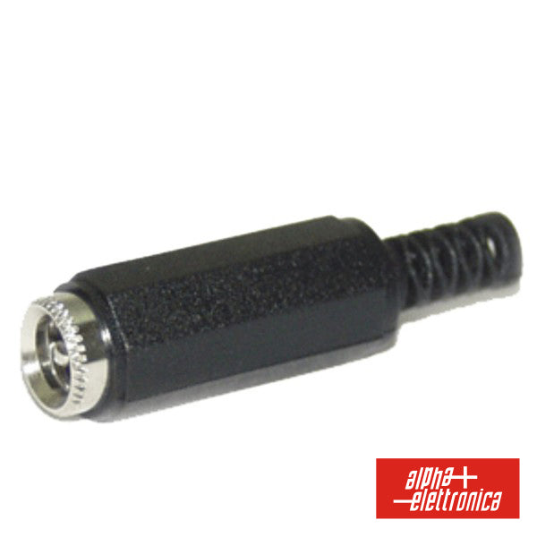 Ficha Alimentação Dc Macho Ø2.1X5.5Mm - NOVEDUC Equipamento Laboratório e Formação Profissional