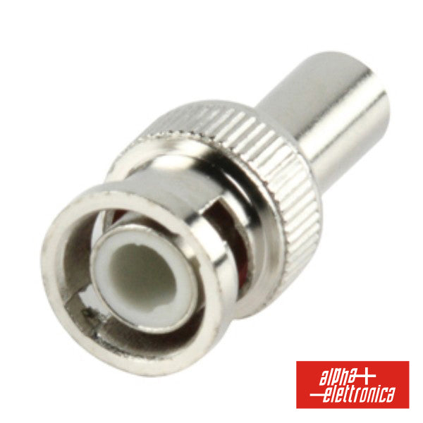 Ficha Bnc Macho P/Cravar P/ Cabo Rg59 - NOVEDUC Equipamento Laboratório e Formação Profissional