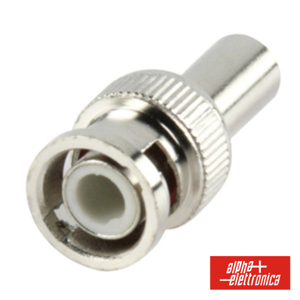 Ficha Bnc Profissional Macho P/Cravar Rg58/Rg141 Hq - NOVEDUC Equipamento Laboratório e Formação Profissional