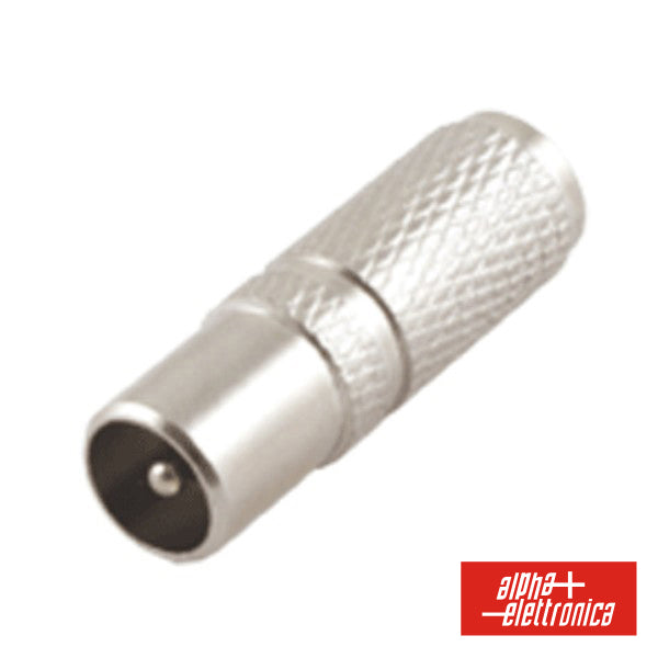 Ficha Coaxial Macho Tv Ø9.5Mm Metálica Twist On - NOVEDUC Equipamento Laboratório e Formação Profissional
