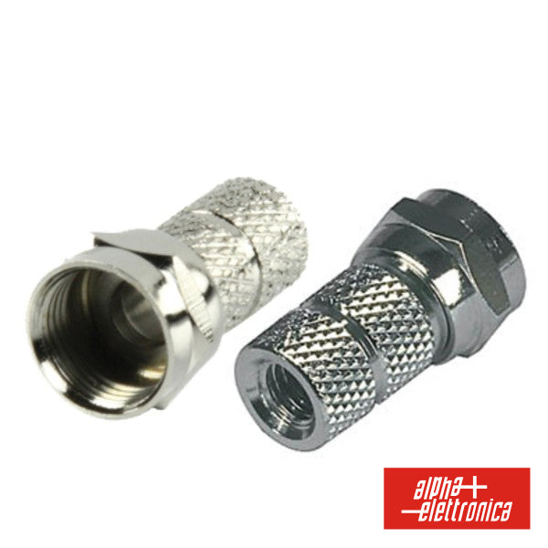 Ficha F Fêmea Niquelada P/ Cabo 3.2Mm Com 1 O-Ring - NOVEDUC Equipamento Laboratório e Formação Profissional