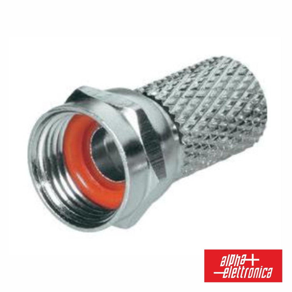 Ficha F Fêmea Niquelada P/ Cabo 4.6Mm Com 1 O-Ring - NOVEDUC Equipamento Laboratório e Formação Profissional