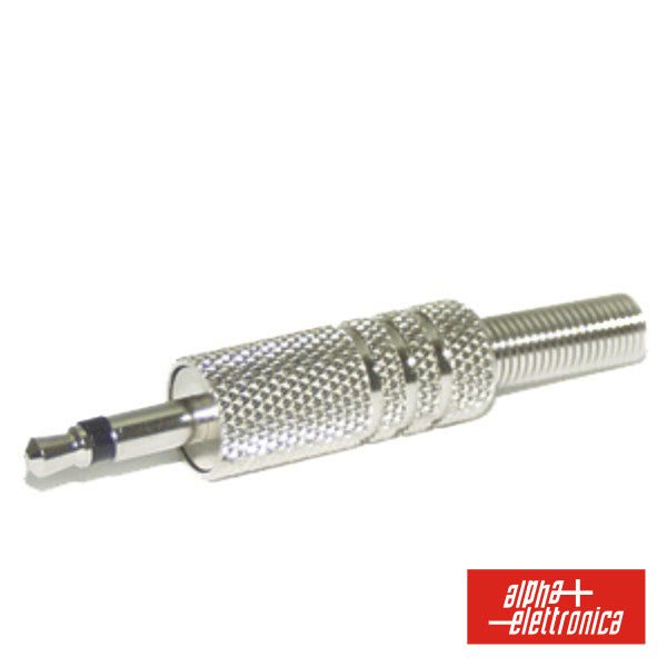 Ficha Jack 3.5Mm Macho C/ Proteção Mola Mn - NOVEDUC Equipamento Laboratório e Formação Profissional