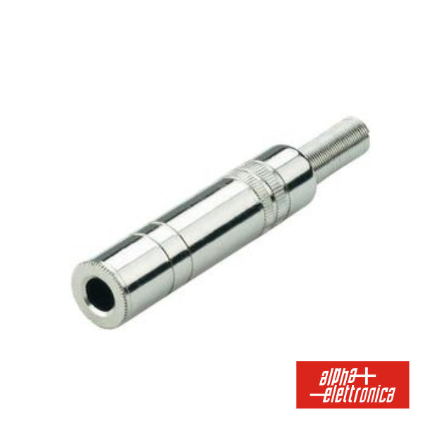 Ficha Jack 6.35Mm Fêmea C/ Cabo Em Mola St - NOVEDUC Equipamento Laboratório e Formação Profissional